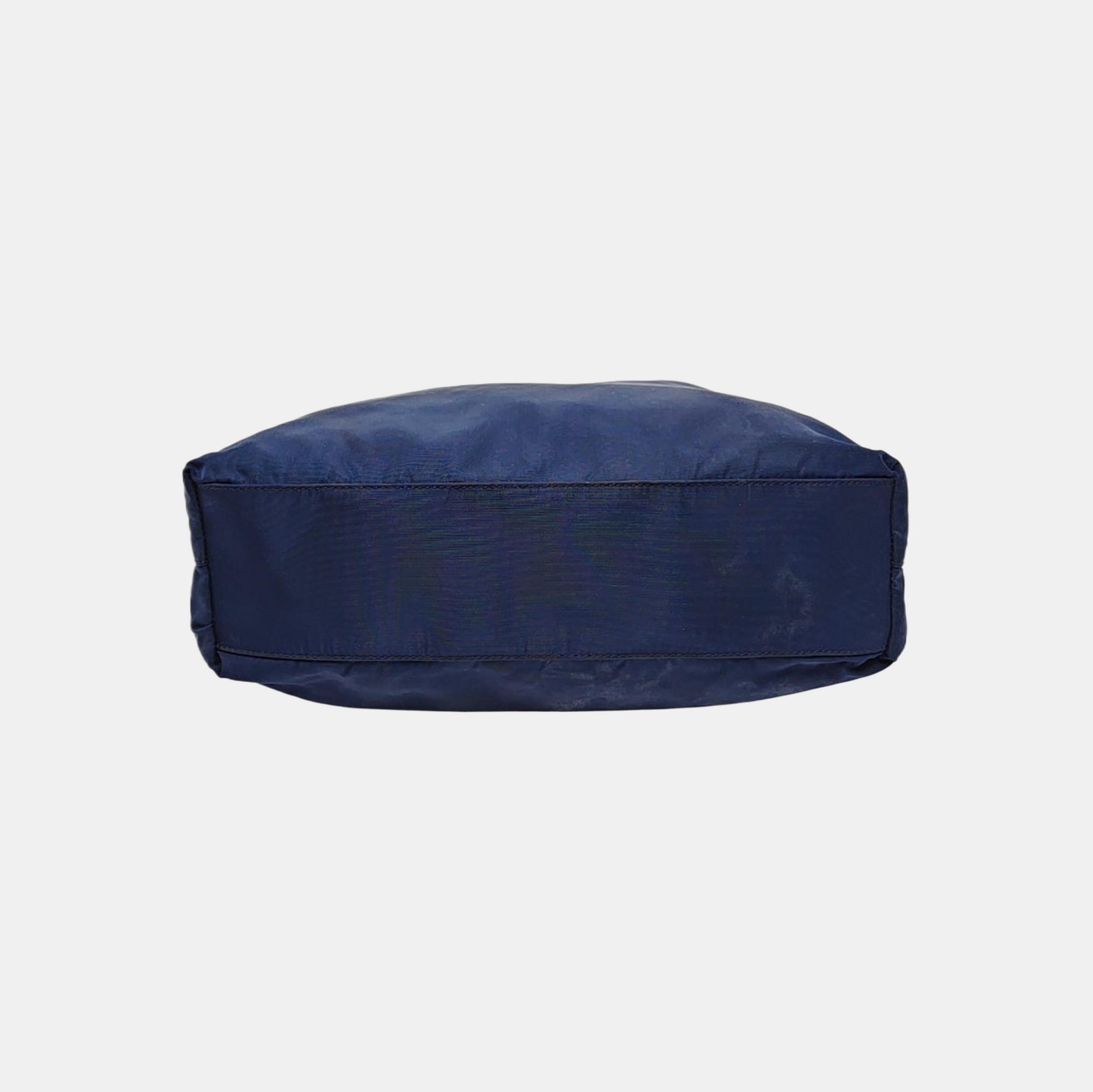 Nylon Tote Bag Blue