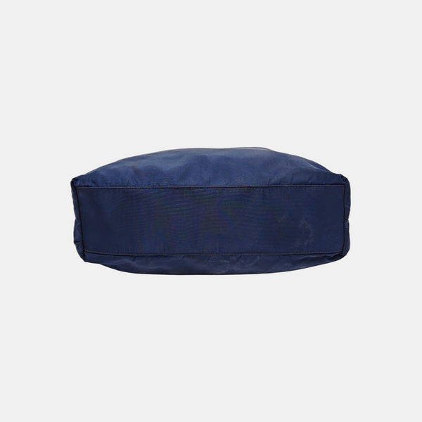 Nylon Tote Bag Blue