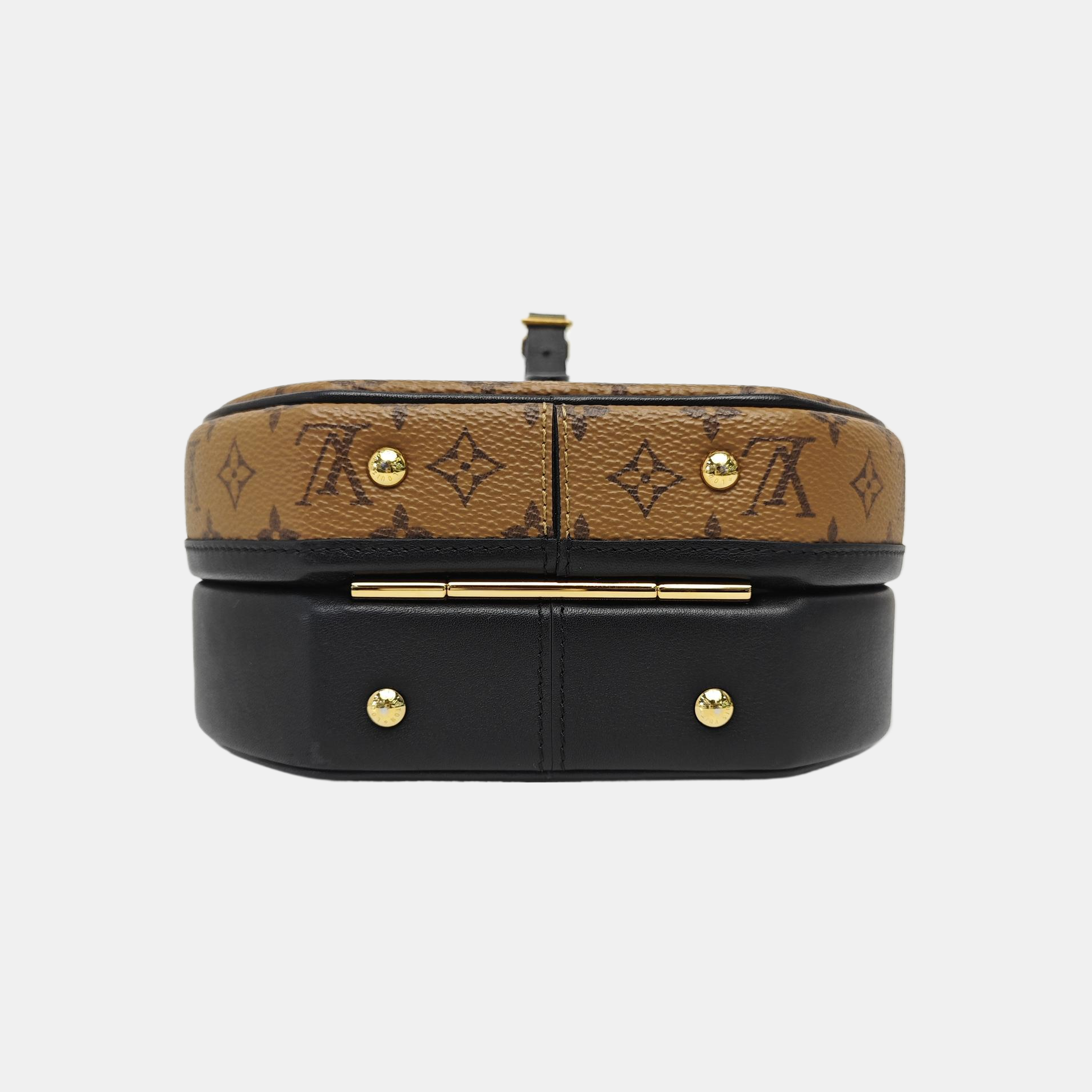 BOITE CHAPEAU PM Monogram Coated Canvas Brown