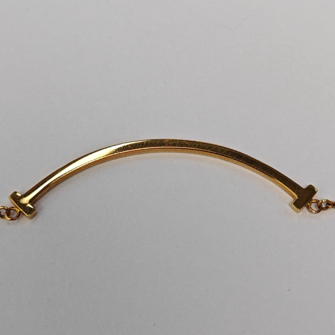 Tiffany T 18k Gold Necklace