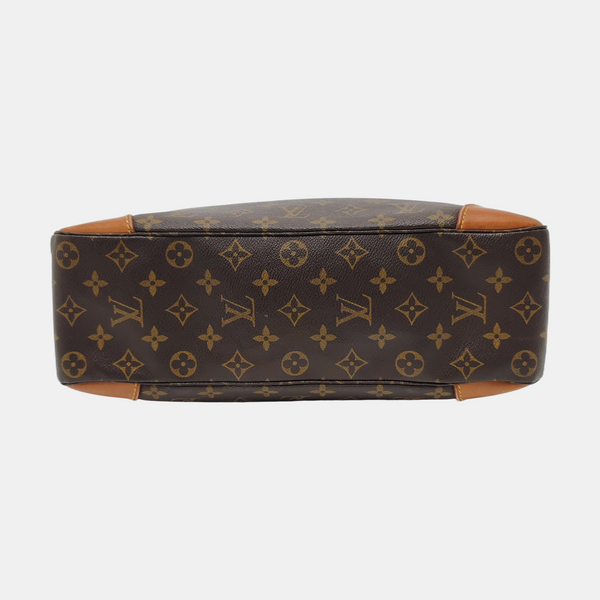 BOULOGNE GM Monogram Coated Canvas Brown