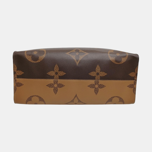 ONTHEGO GM Monogram Coated Canvas Brown