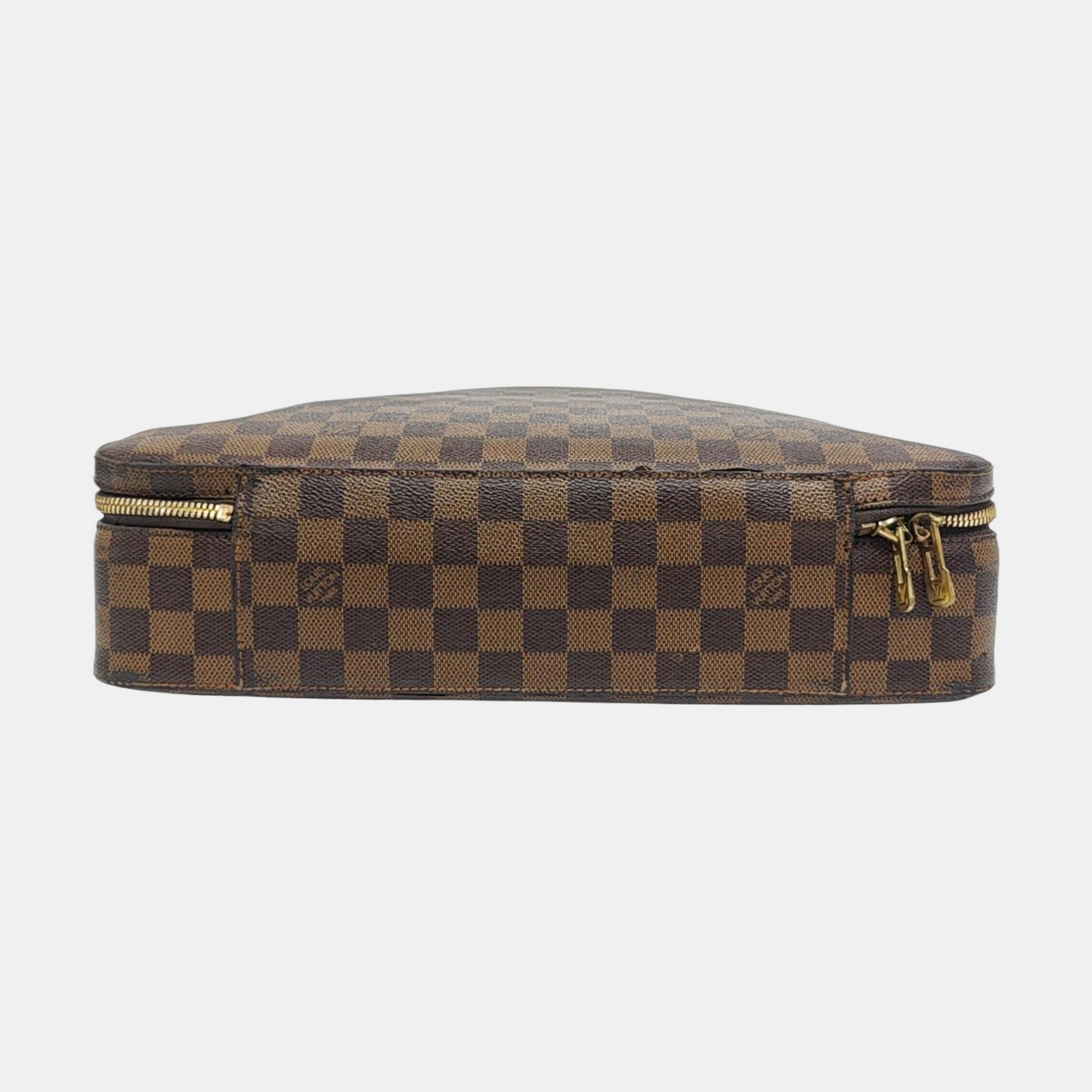 SABANA Damier Ebene Coated Canvas Brown