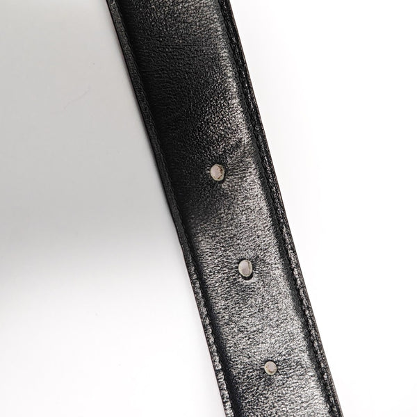 Leather Belt Black