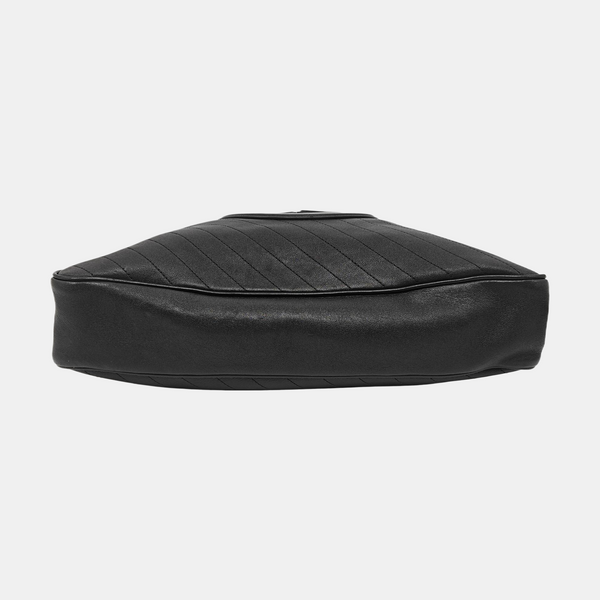 Blondie Medium Quilted Calfskin Black