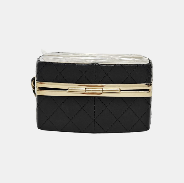 Quilted Lambskin Black