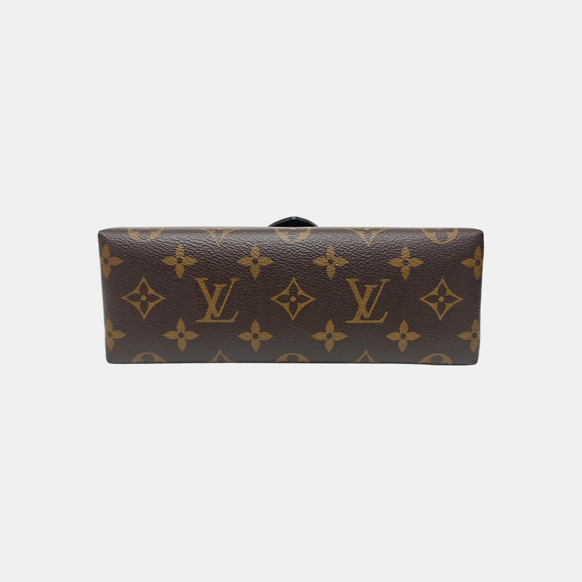LOCKY BB Monogram Coated Canvas Brown