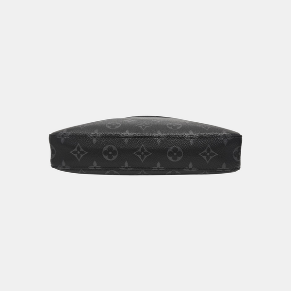 TRIO Monogram Coated Canvas Gray
