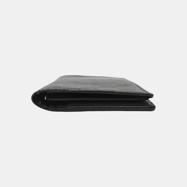 BRAZZA Damier Graphite Coated Canvas Black Wallet