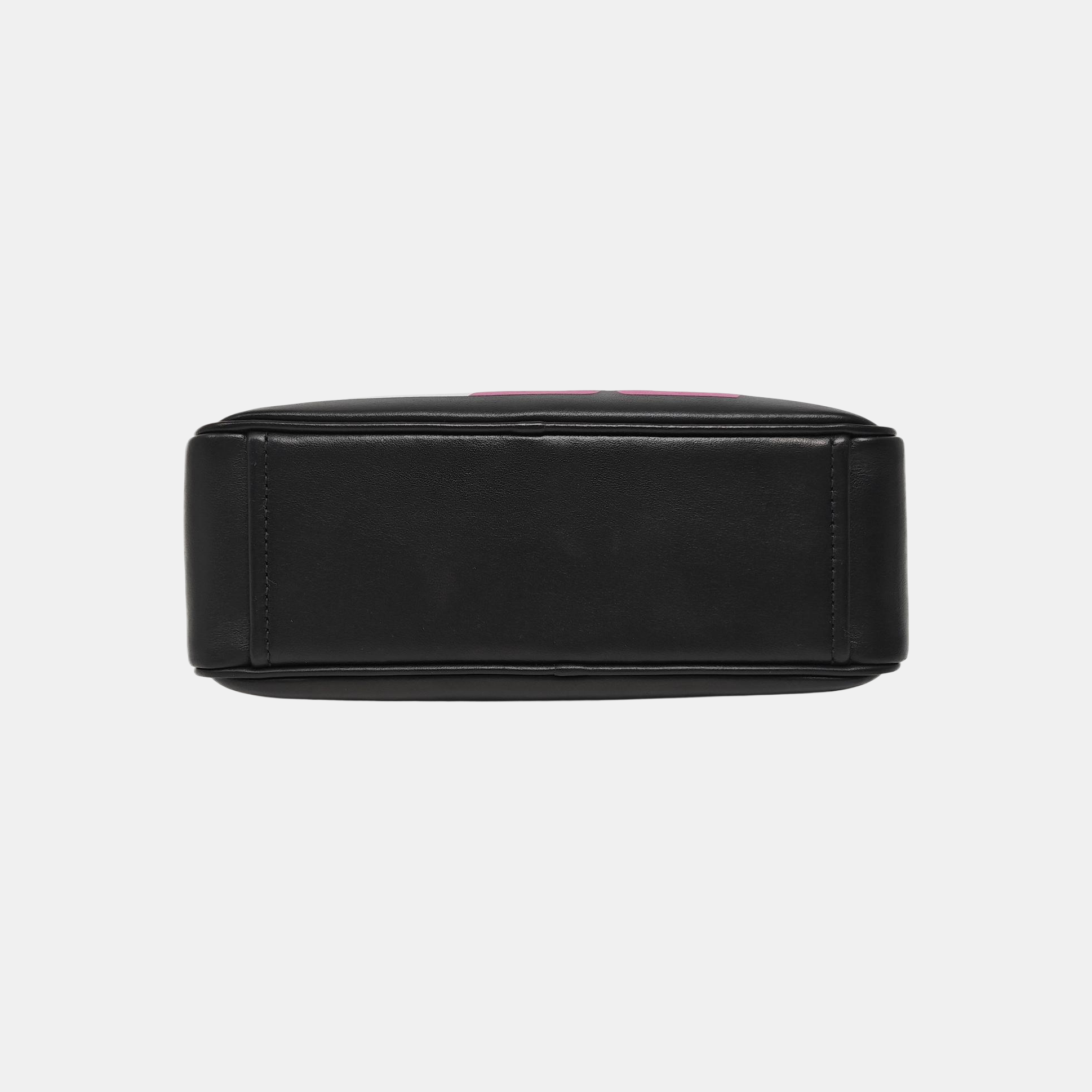 Calfskin Shoulder Bag Black
