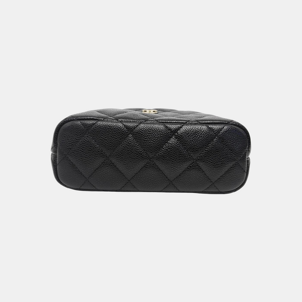 HOBO Quilted Grained Calfskin Black