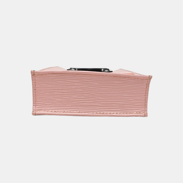 SAC PLAT Mini Epi Pink