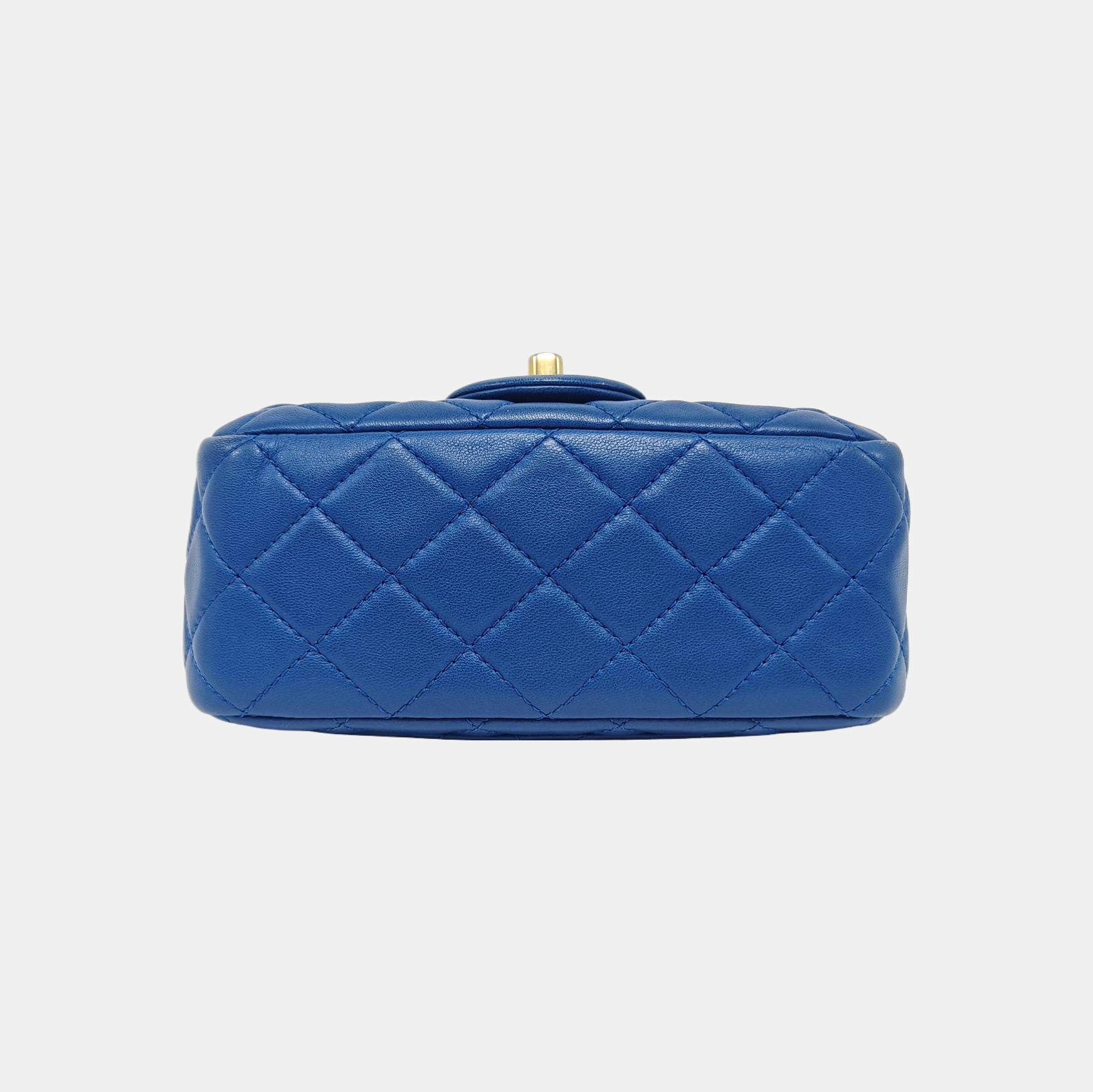 CLASSIC FLAP Mini Quilted Lambskin Blue