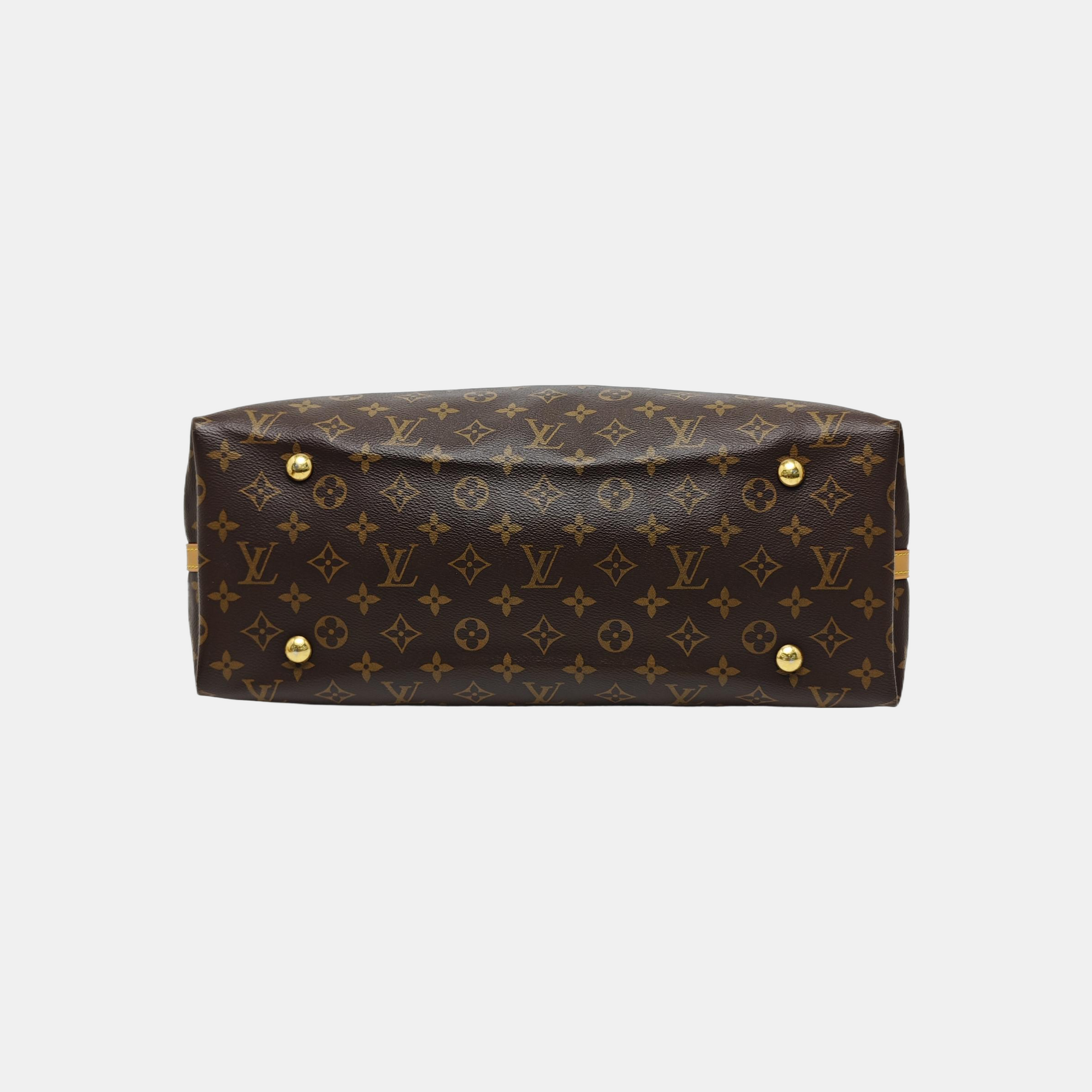 CARRYALL MM Monogram Coated Canvas Brown