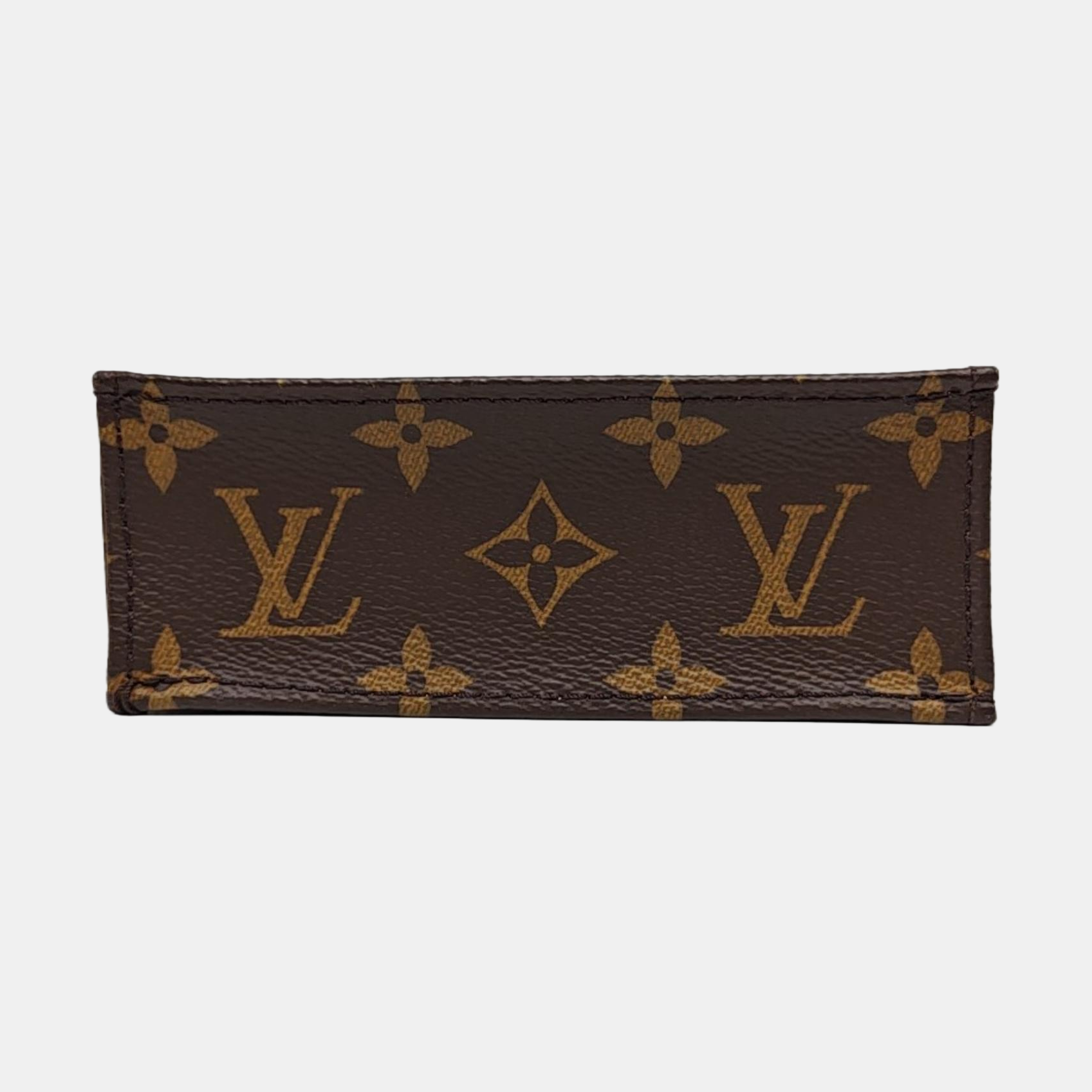 Authenticated pre-owned  SAC PLAT Mini Monogram Coated Canvas Brown - Tote Bag at Looply