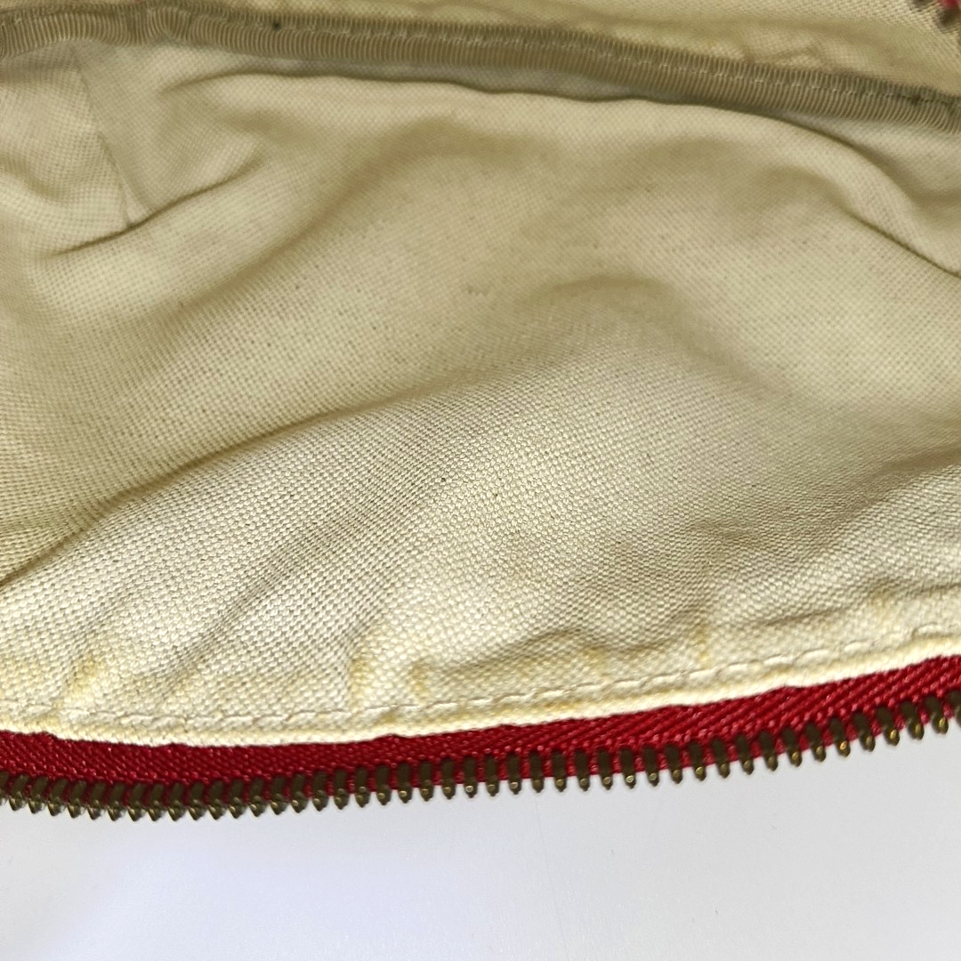 Print Large Calfskin Red
