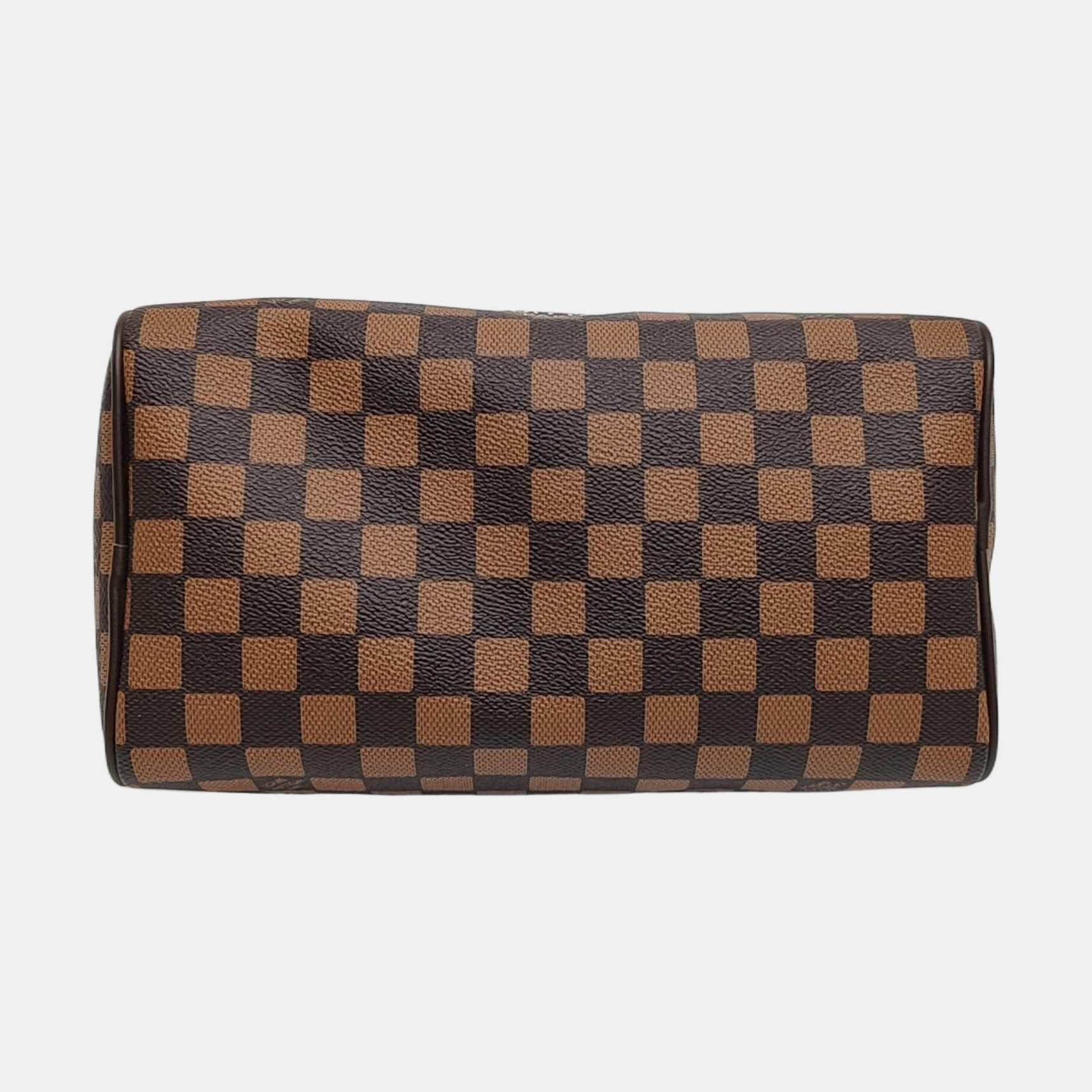 Authenticated pre-owned  SPEEDY 25 Coated Canvas Brown - Shoulder Bag at Looply