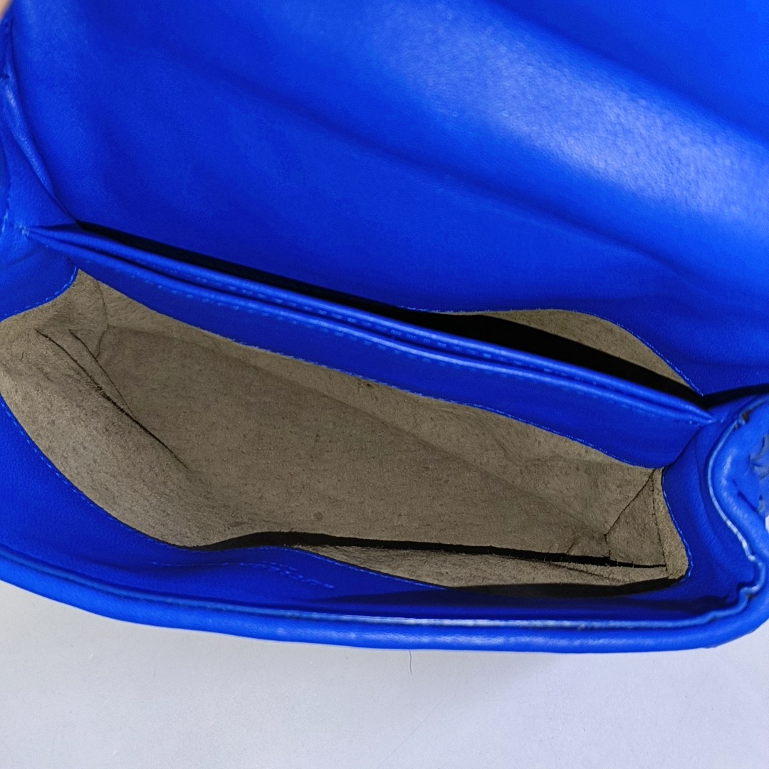 Messenger Mini Lambskin Blue
