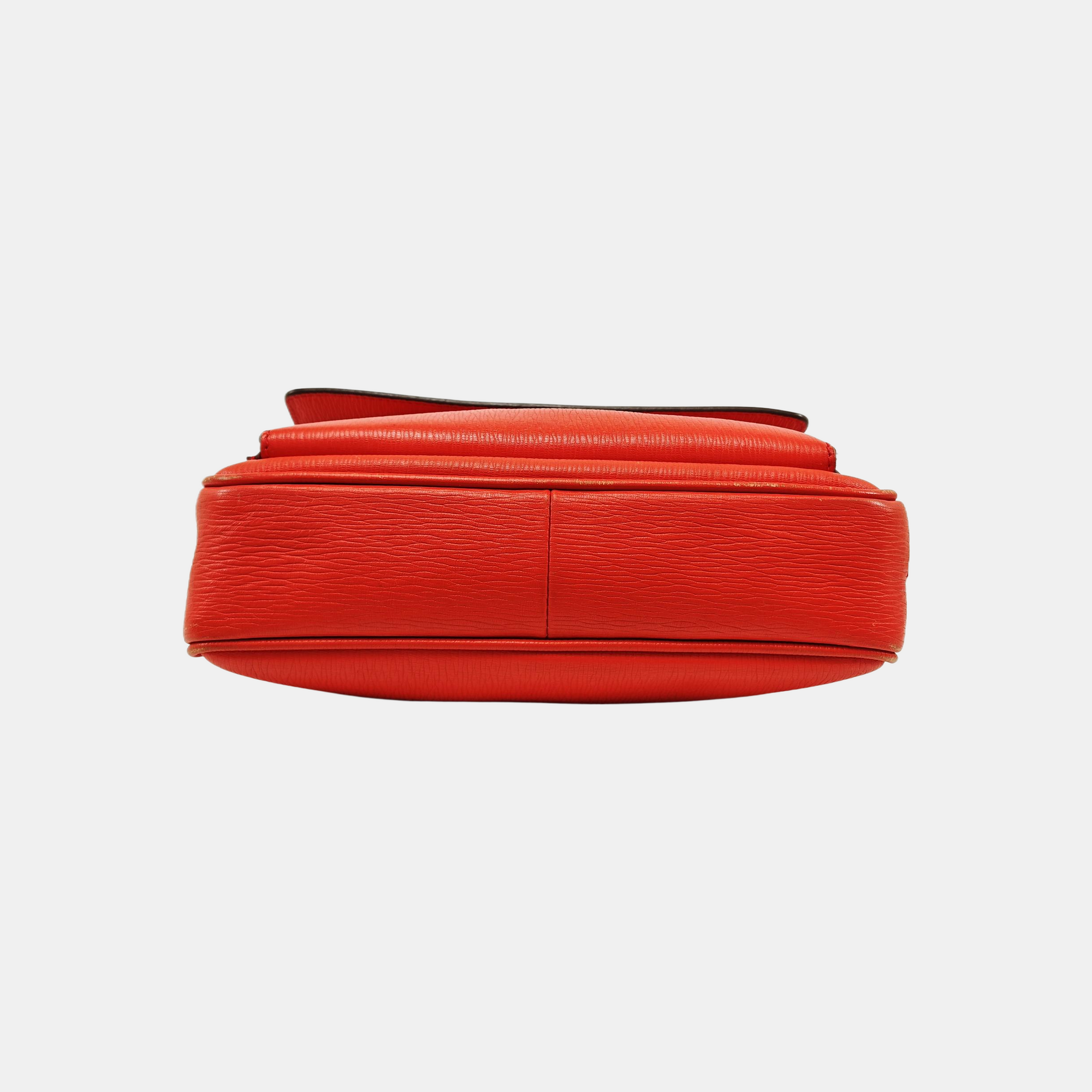 Calfskin Shoulder Bag Red