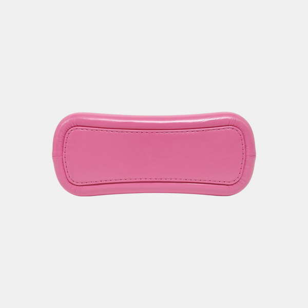 GABRIELLE Small Quilted Wool Pink