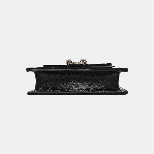 Dionysus Super Mini Monogram Suede Black