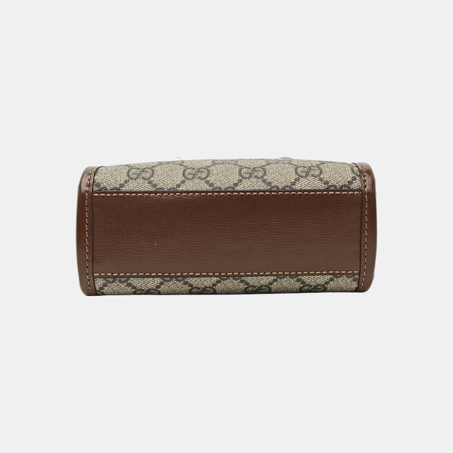 Retro Mini Monogram Coated Canvas Beige