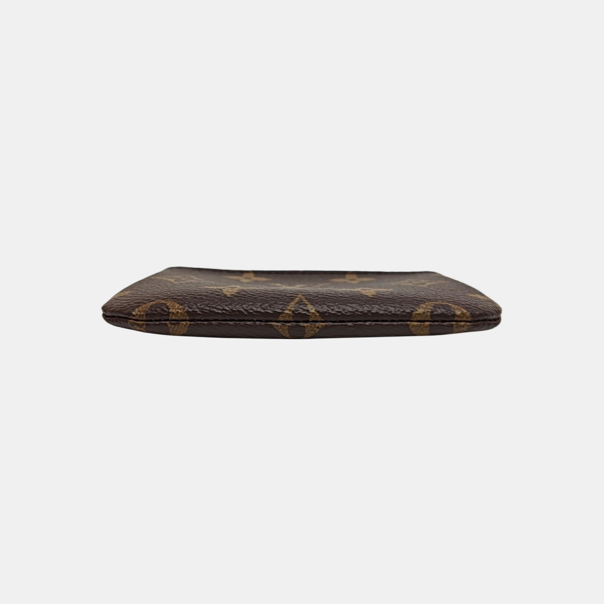 Monogram Coated Canvas Coin Purse Brown