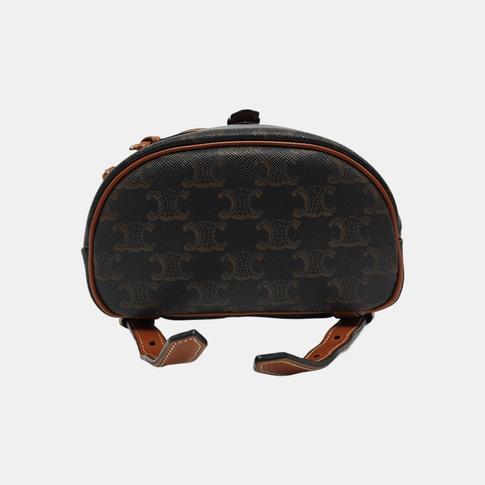 TRIOMPHE Mini Coated Canvas Brown
