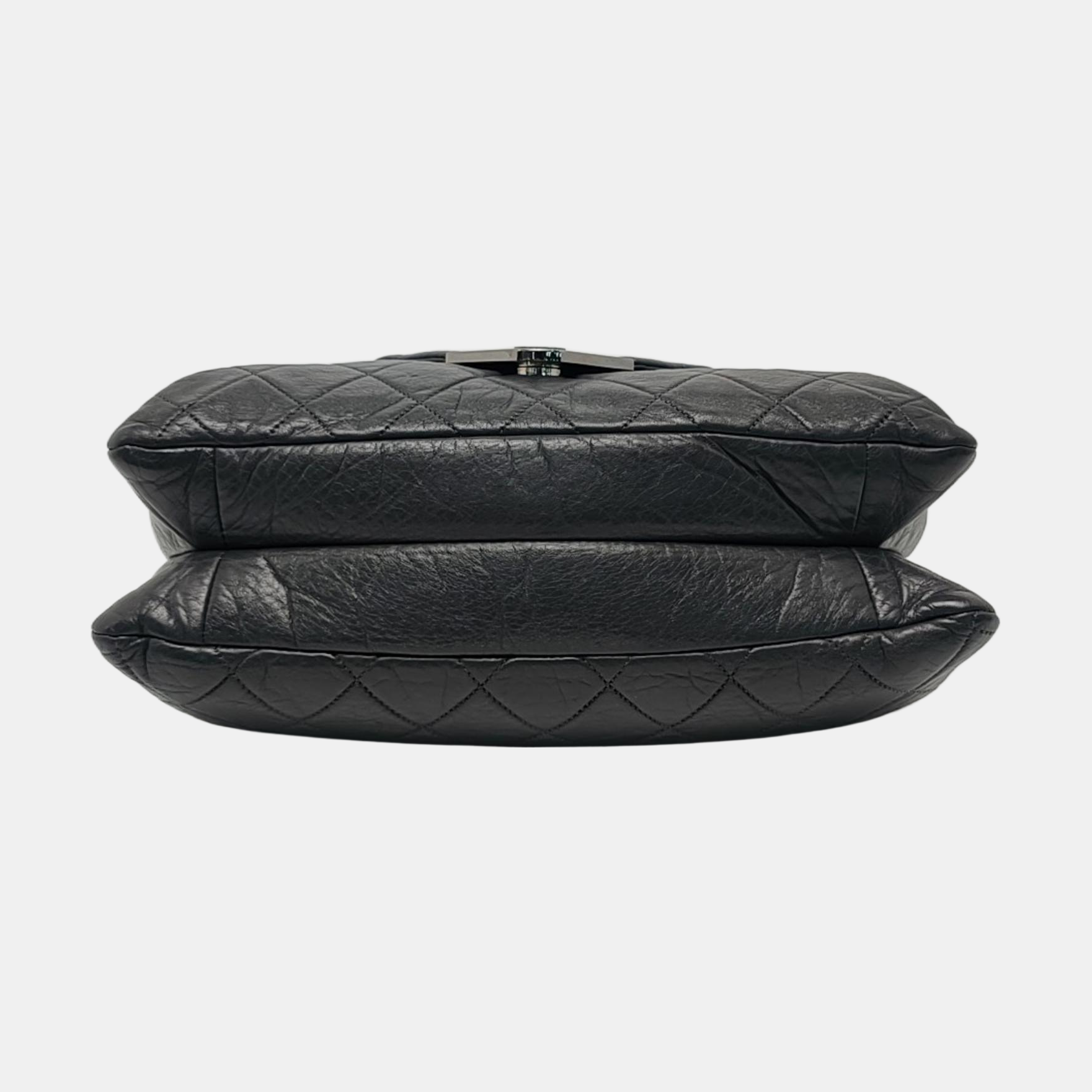 Quilted Lambskin Gray