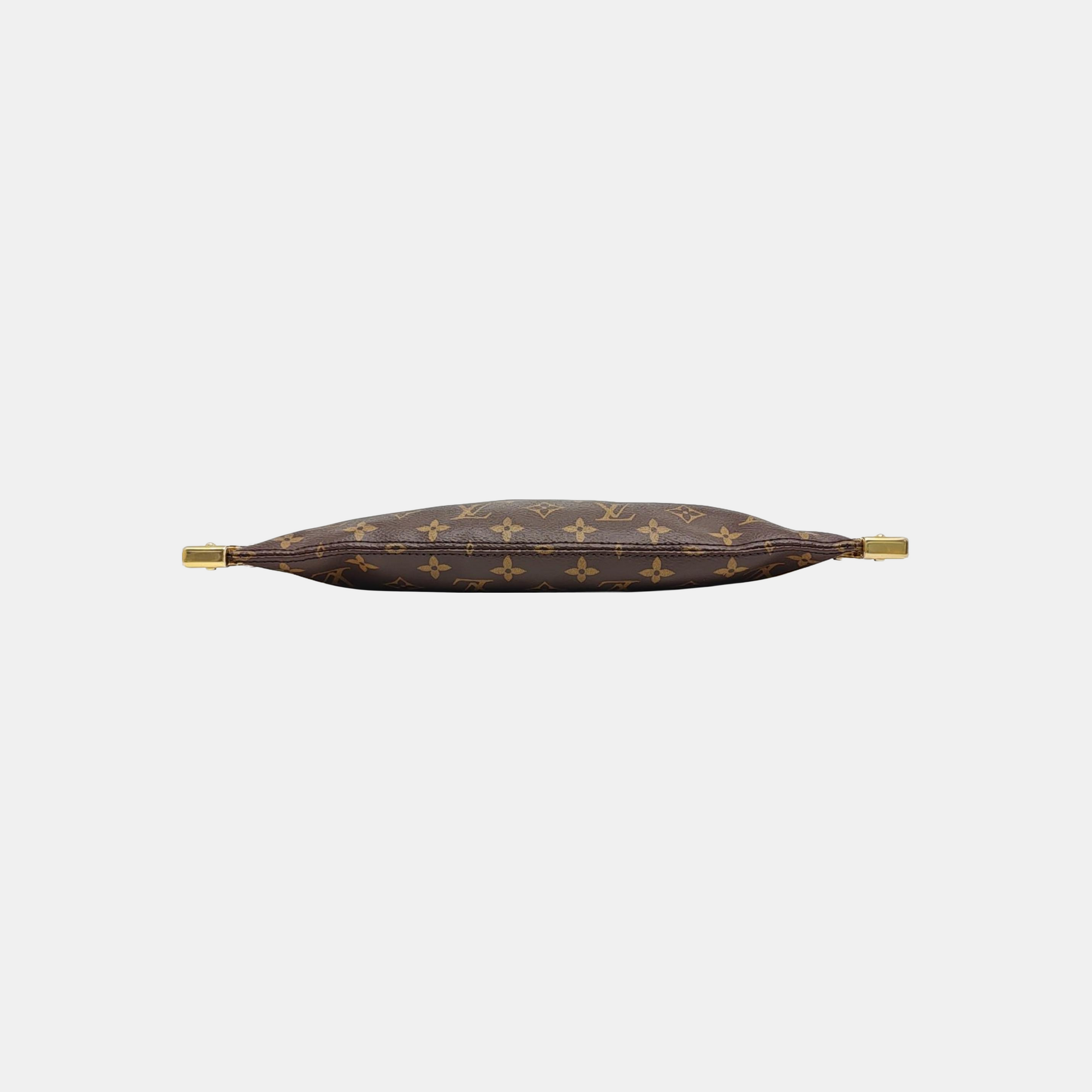 Lucky Trunk Monogram Coated Canvas Brown