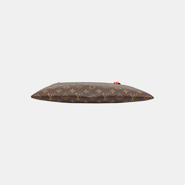 A4 Monogram Coated Canvas Brown