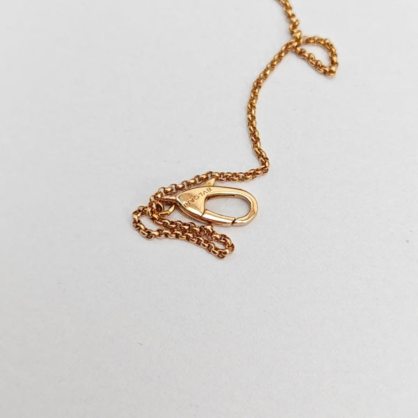 BVLGARI BVLGARI 18k Rose Gold Necklace