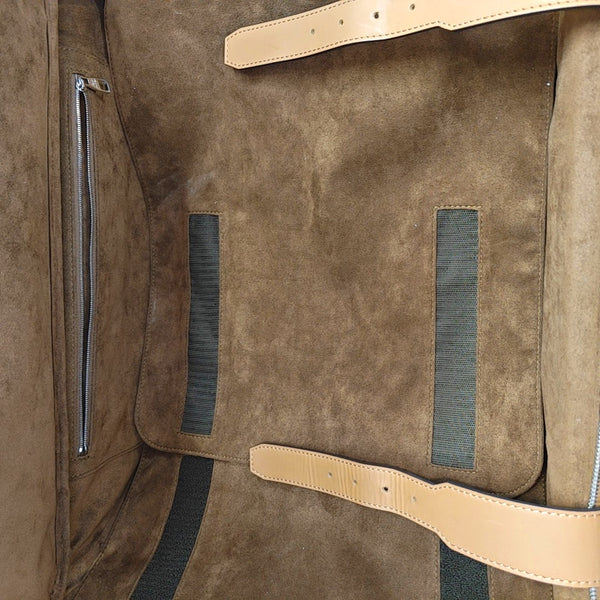 Calfskin Luggage Yellow