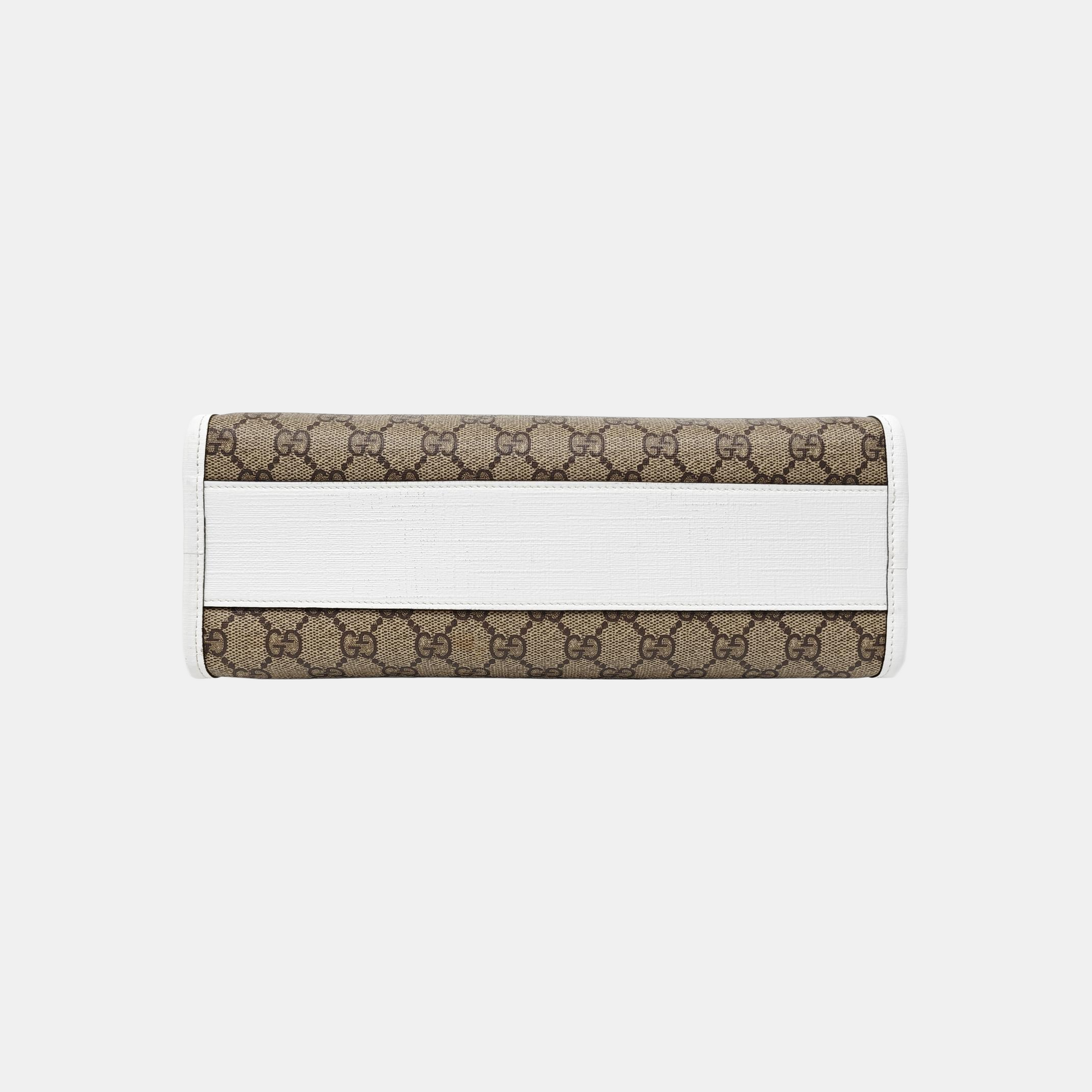 Children’s GG Bucket Monogram Coated Canvas Beige