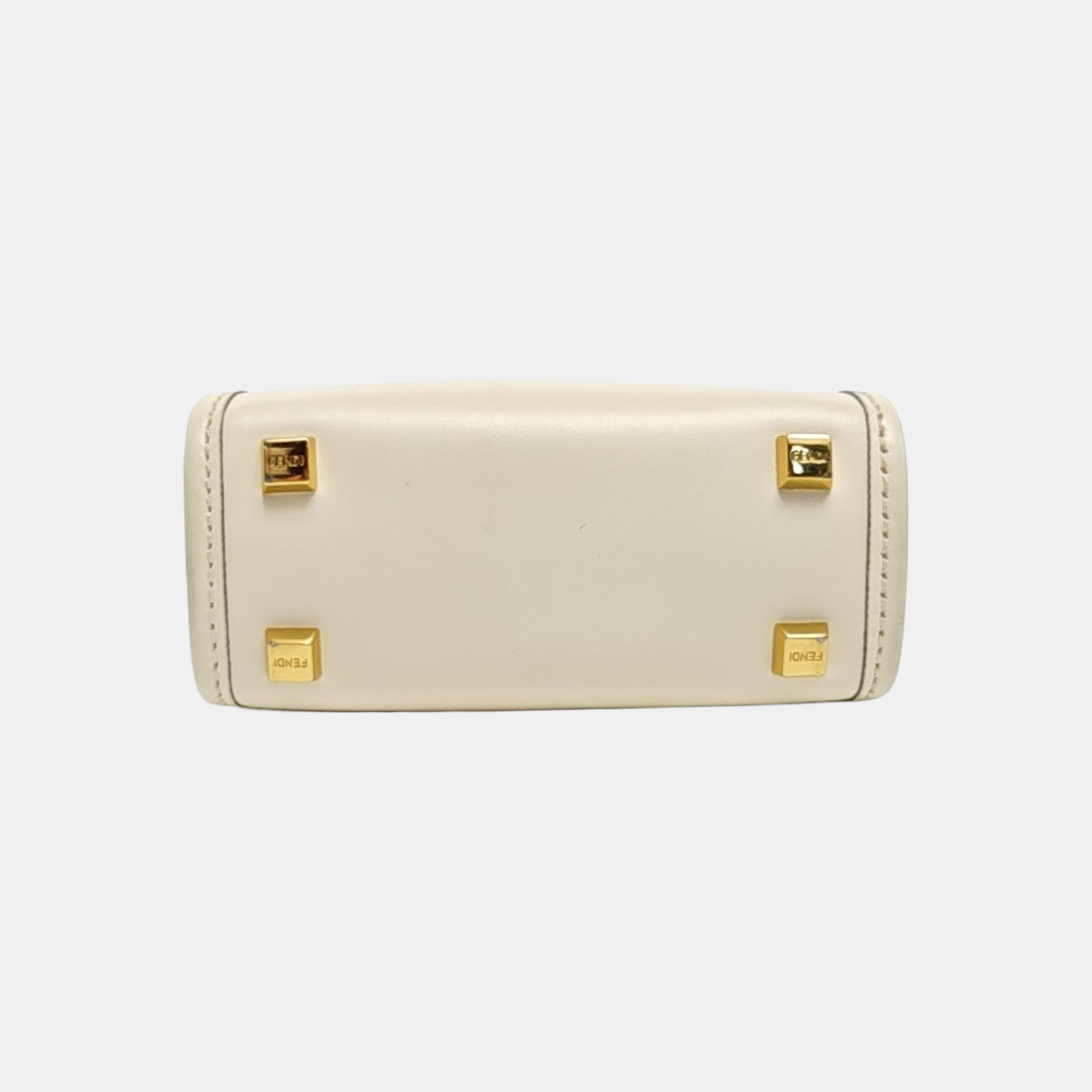 Sunshine Mini Calfskin White