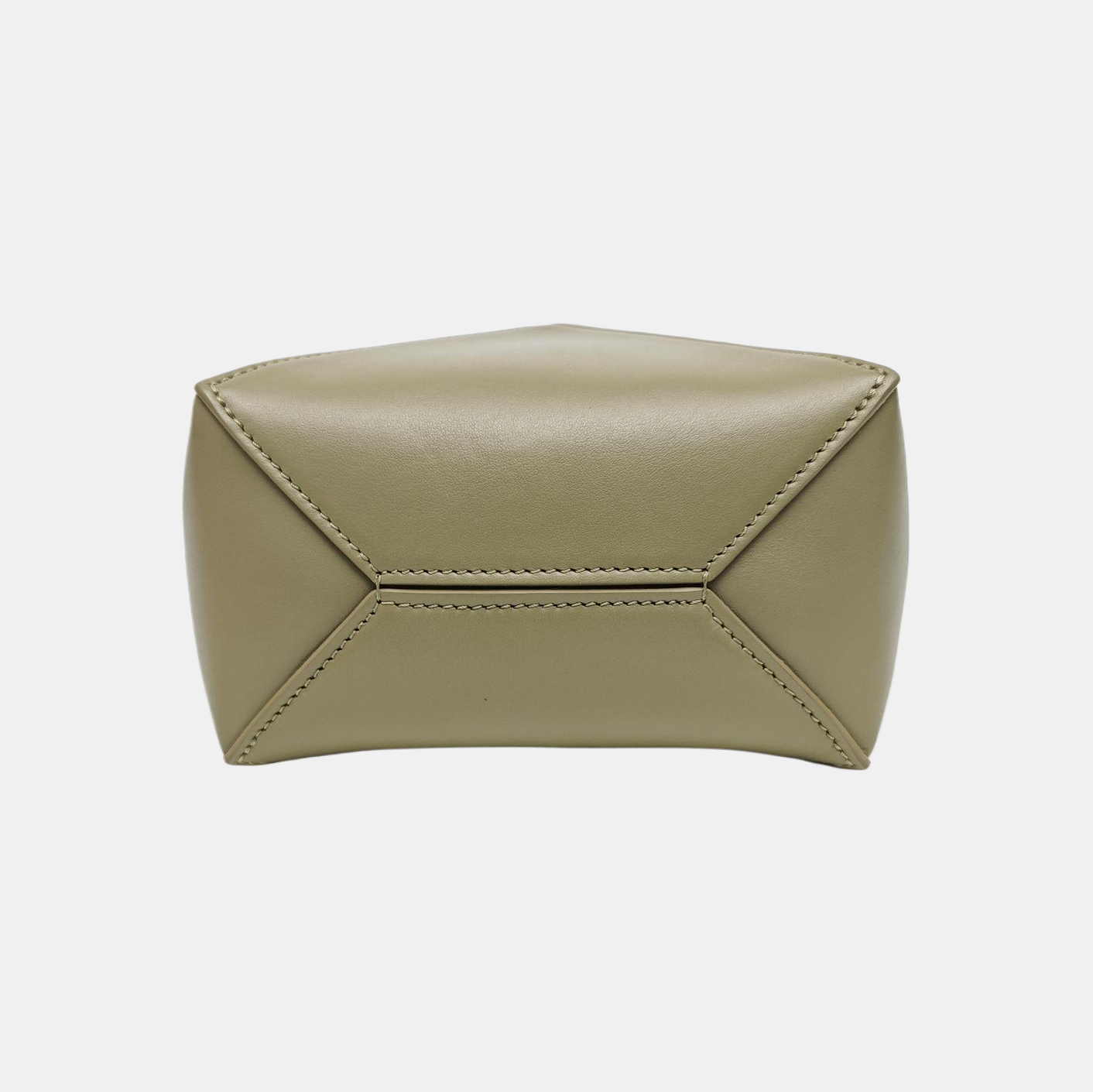 Puzzle Fold Mini Calfskin Green