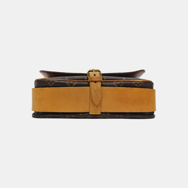 CARTOUCHIERE GM Monogram Coated Canvas Brown