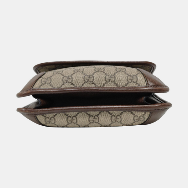 Neo Vintage Small Monogram Coated Canvas Beige