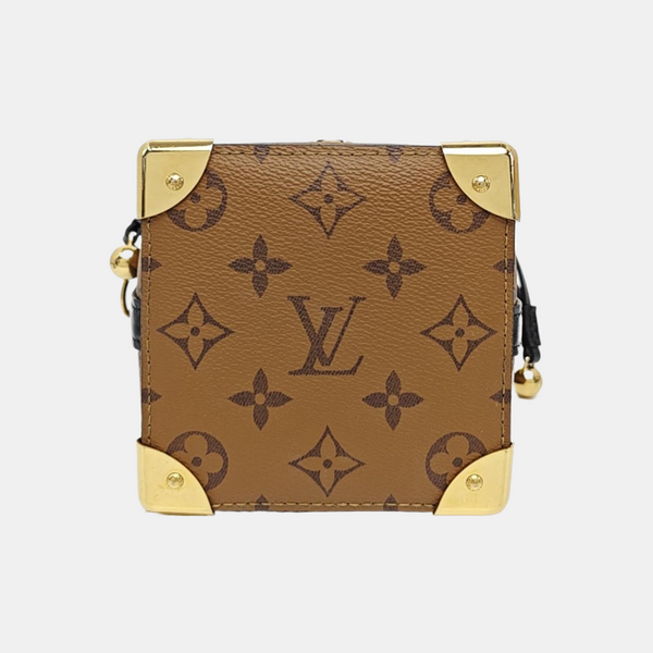 NOÉ PURSE LV CHARMS Monogram Coated Canvas Brown