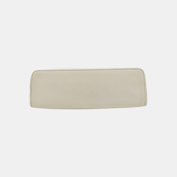 Extra Pocket 19 Calfskin White