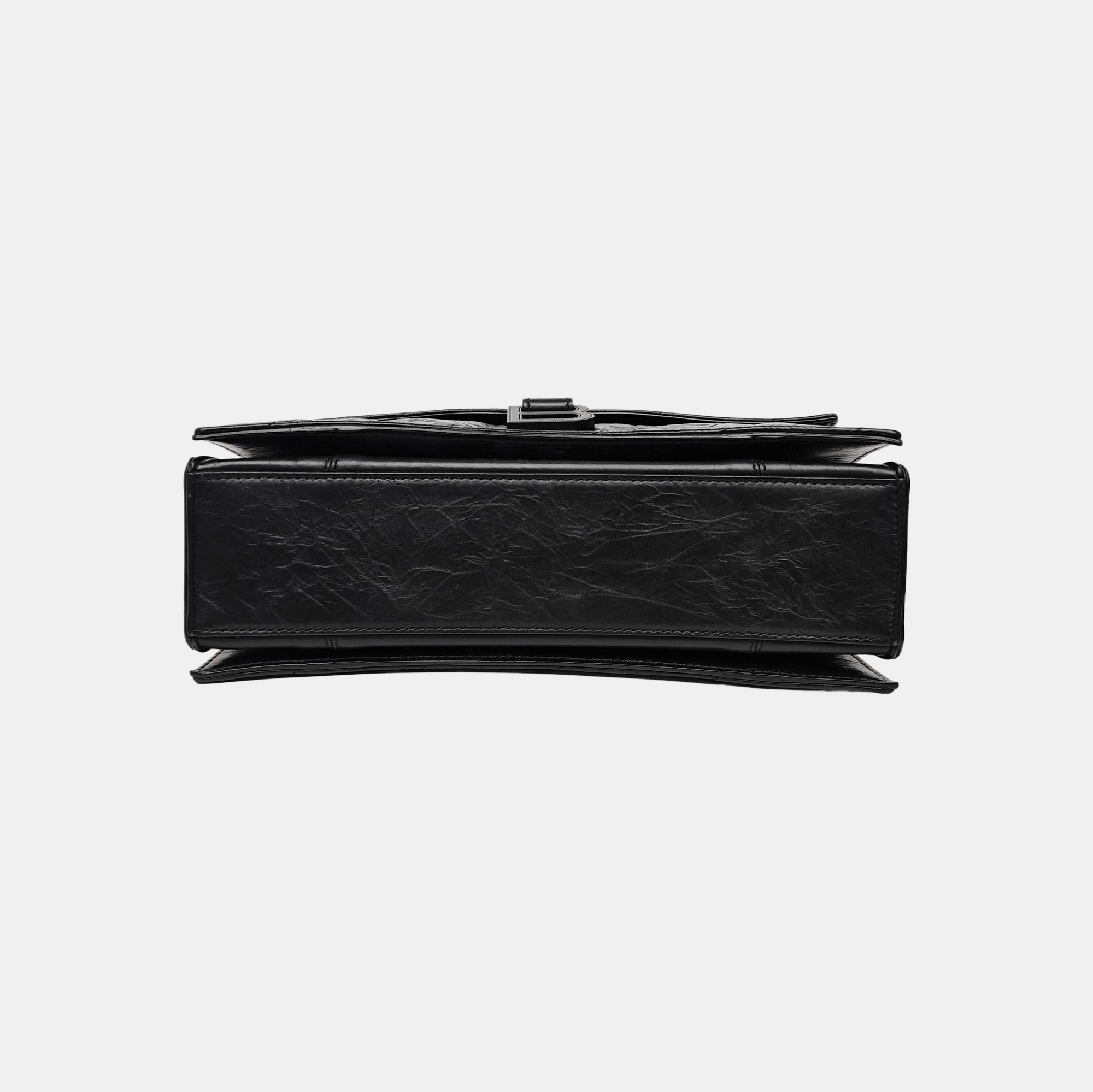 Crush Small Quilted Calfskin Black