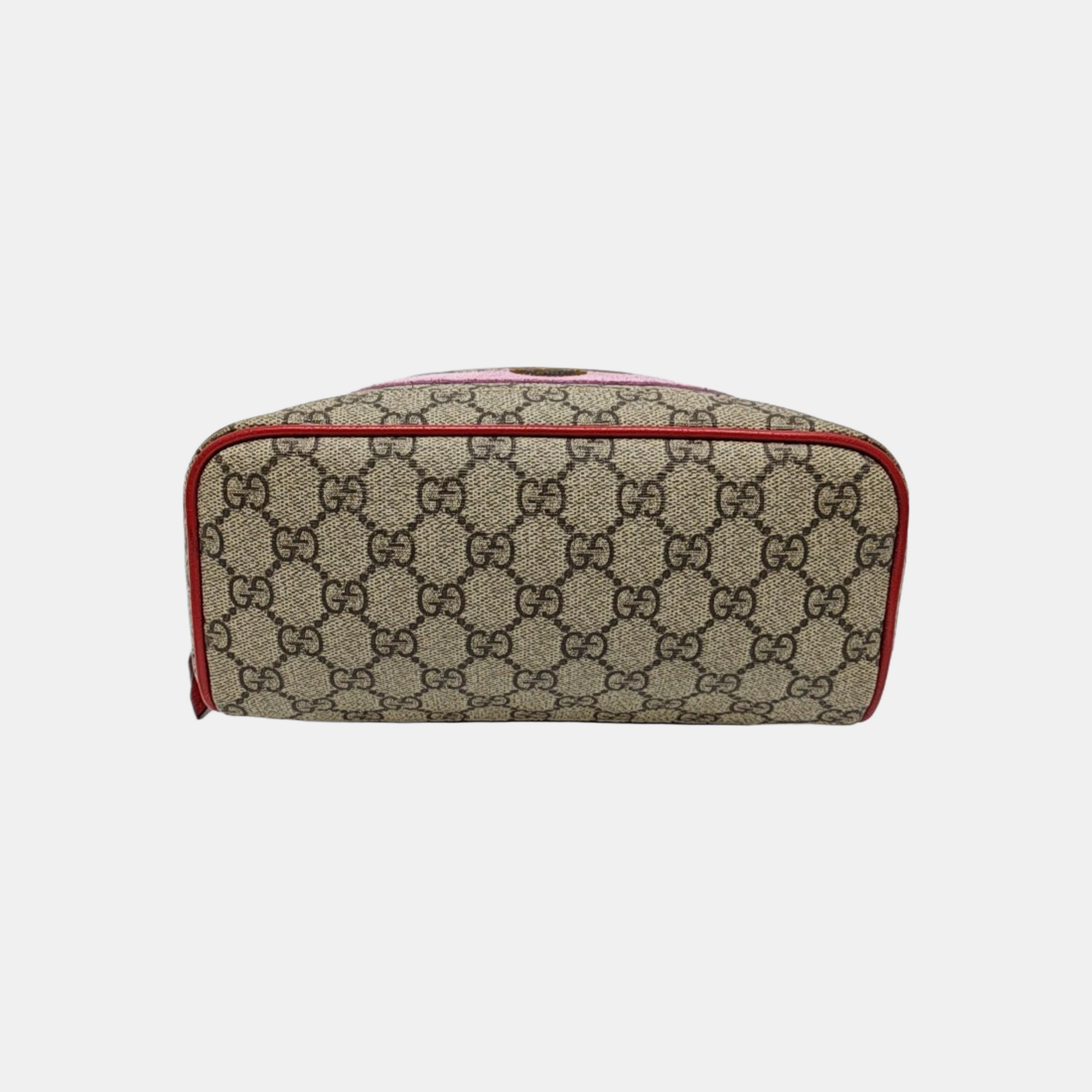 GG Supreme Monogram Coated Canvas Black