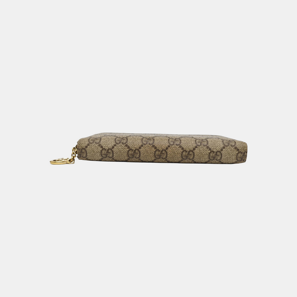 Monogram Coated Canvas Wallet Beige