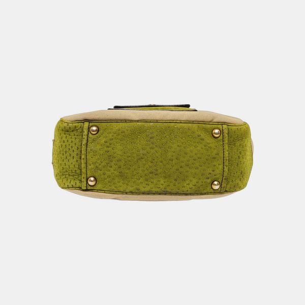 Canvas Top Handle Bag Multicolor
