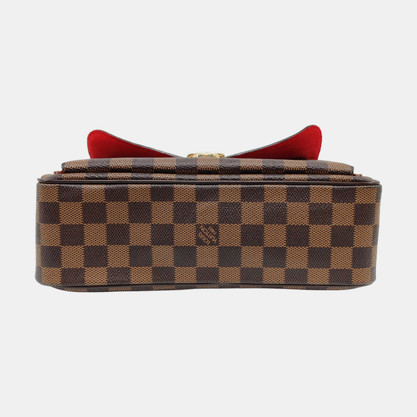 RAVELLO GM Damier Ebene Coated Canvas Brown