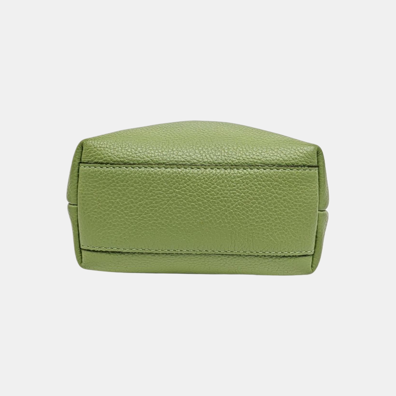 Gancini Mini Calfskin Green
