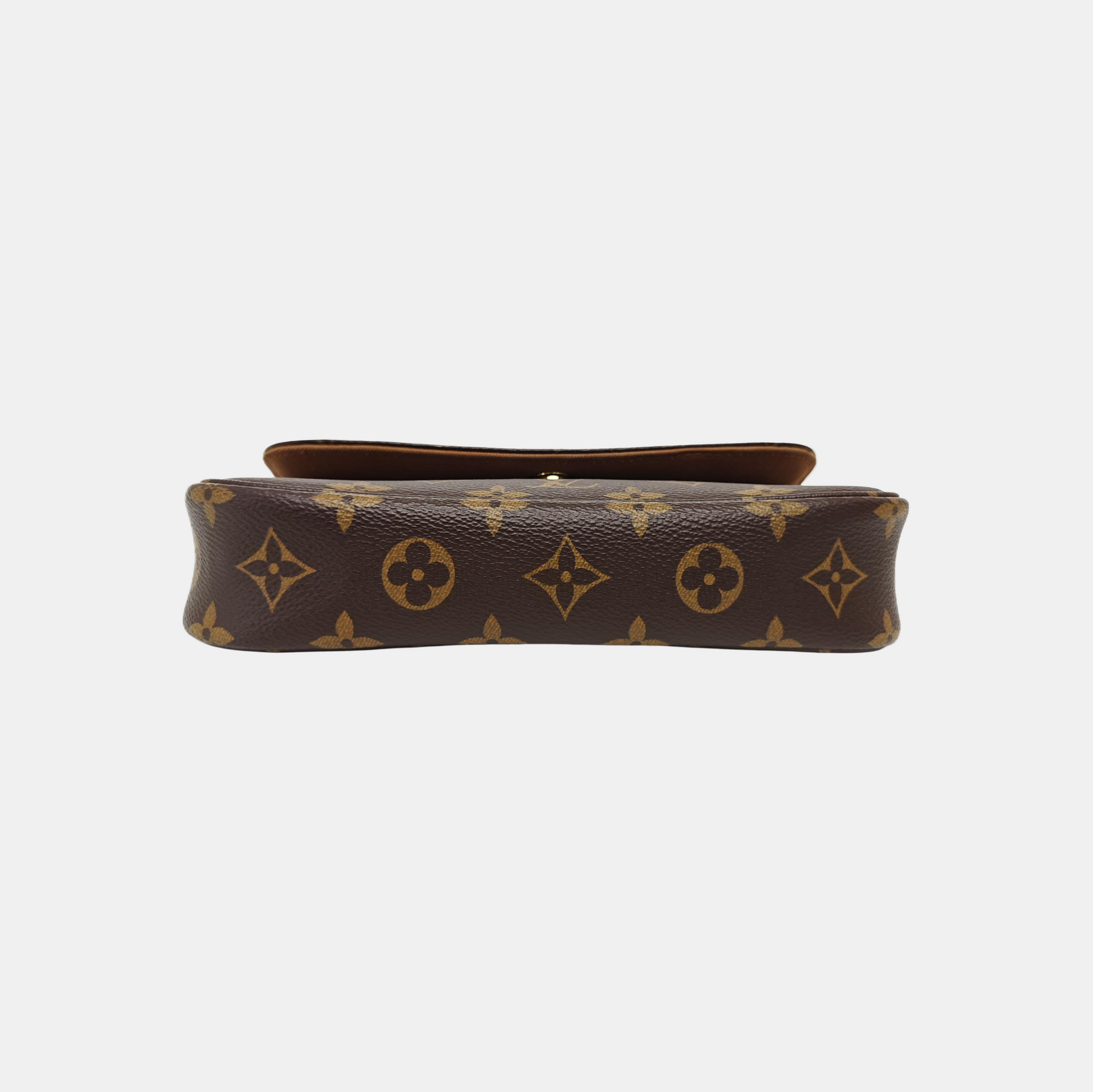 IVY Monogram Coated Canvas Brown