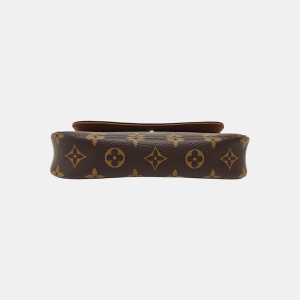 IVY Monogram Coated Canvas Brown