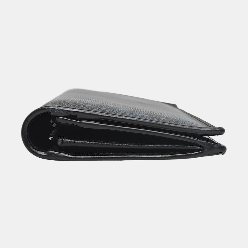 London Coated Canvas Gray Wallet