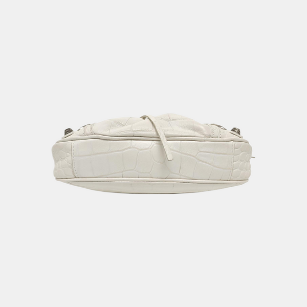 Le Cagole Mini Calfskin White
